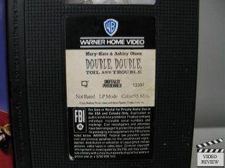  Trouble VHS Mary Kate Ashley Olsen Cloris Leachman 085391330738