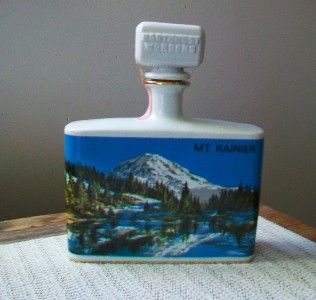 Whiskey Bottle Clem Harvey Washington Mount Rainier 1974