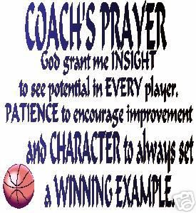  Basketball Coach Prayer T Shirt