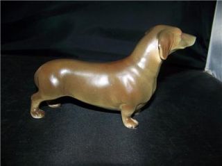 Vintage Lefton Ceramic Dachshund Dog Figurine 80521