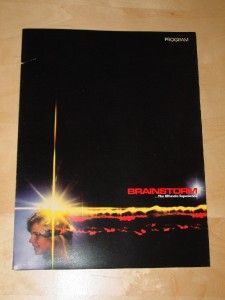 Brainstorm Christopher Walken 1983 Movie Program Sci Fi