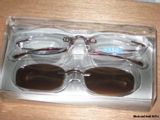 Reading Glasses Magnetic Clip Sunglasses Readers 2 00