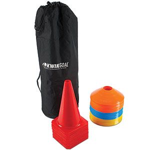 Kwik Goal Cones and Carry Bag PackageA Must Have For Coaches