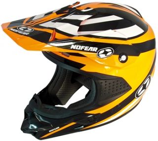 No Fear Optimal II Evo Helmet   Orange 2011