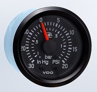 VDO Cockpit Turbo Boost Gauge 150 921 WEEKEND LOW PRICE BLOWOUT