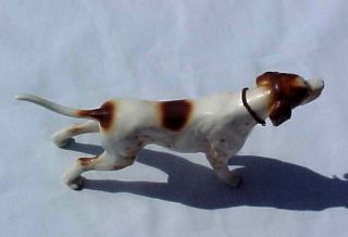 INARCO POINTER Dog Figurine Dated 1961 Cleve Ohio
