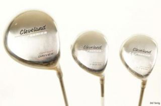 Right Handed Womens Cleveland w Series Offset Driver Wood Set Ladies