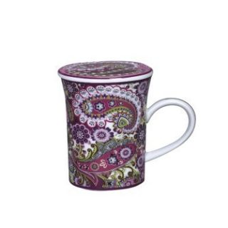 VERA BRADLEY COFFEE TEA MUG cup VERY BERRY NIB gift box