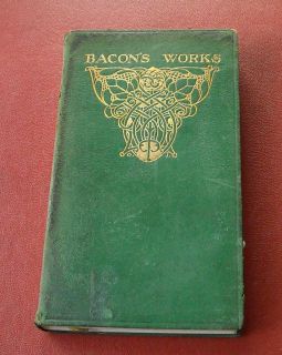 francis Bacons Works ★ Essays or Counsels Civil and Moral with