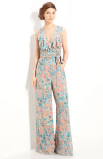 Tracy Reese Silk Palazzo Jumpsuit