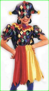 Coco the Clown Child Costume includes Dress with ruffle around the