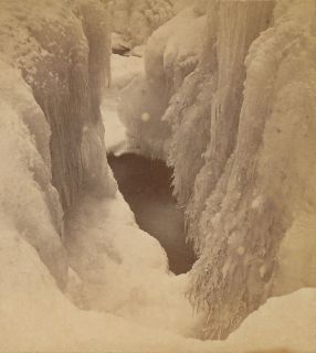 Canada SV New Brunswick Clifton Ice Climo 1870s