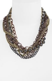 Natasha Couture Multi Strand Statement Necklace