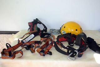 Miscellaneous Rock Climbing Gear Harness Helmet ect Ect