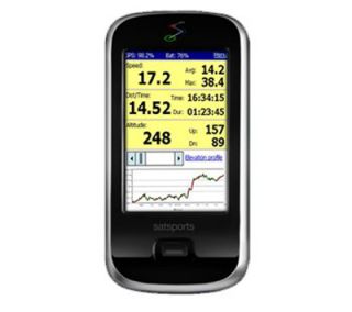 satsports multi sports gps designed for outdoor use with a long life