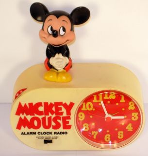 Mickey Mouse Alarm Clock Radio