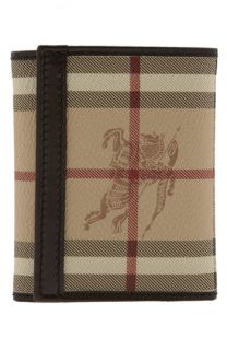 Burberry Check Trifold Wallet