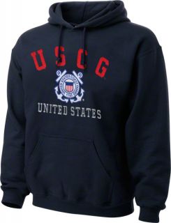 Coast Guard Academy Bears Navy Military Hooded Sweatshirt