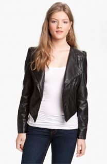 Thread & Supply Faux Leather Moto Jacket (Juniors)