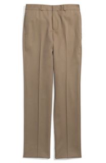 Brooks Brothers Flat Front Wool Trousers (Big Boys)