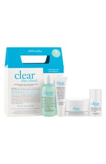 philosophy clear days ahead acne treatment trial kit ($67 value)