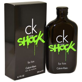 CK One Shock by Calvin Klein for Him 6.7 oz (200 ml) Spray EDT (eau de