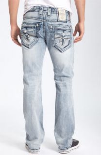 Rock Revival Matthew Straight Leg Jeans (Light Blue Wash)
