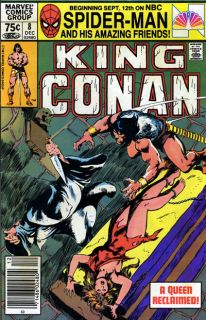 King Conan 8 R Thomas J Buscema E Chan Marvel Newsstd