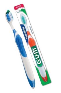  Gum Technique Full Size Head Toothbrush Soft Bristles 1 Ea