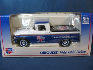 Collectible Vintage DieCast Toy Truck 1960 GMC PickUp Carquest 5th in