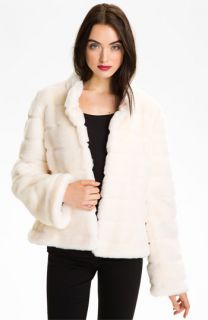 Kristen Blake Faux Fur Jacket