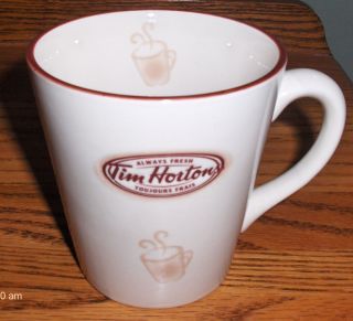 Tim Hortons Hortons Coffee Tea Bilingual 007 15oz Ceramic Mug Limited
