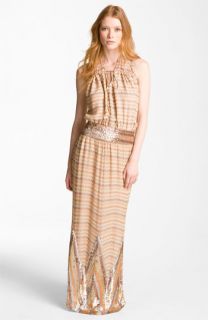 Haute Hippie Maggie May Embellished Silk Gown
