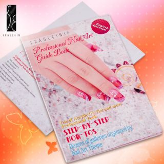 Pro Full Color Nail Art Design English Instruction Book