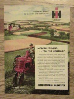 International Harvester Advertisement Farmall Ad