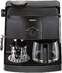 Krups XP1500 Coffee and Espresso Combination Machine Black