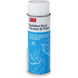 3M Stainless Steel Cleaner Polish 21 oz Can 600G Restaurant Cleaning