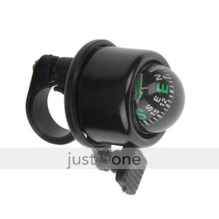 Metal Bell Compass 2in1 Outdoor Sport Bike Bicycle Ring
