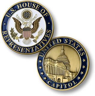 United States House of Representatives Coin Medal