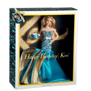 Barbie Collector Happy Birthday Ken Glamour Barbie Doll by Mattel
