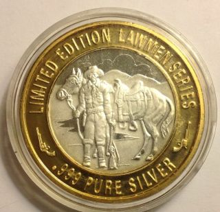  Trump Plaza 999 Silver Collectors Coin
