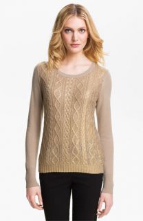 Christopher Fischer Isabel Foil Front Cashmere Sweater
