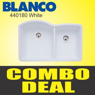 Blanco Kitchen Sink 440180 Composite Granite White 511 706