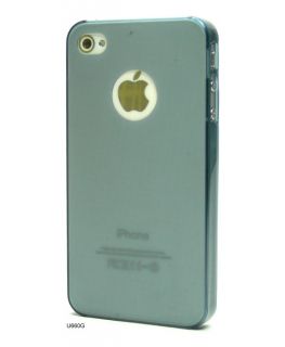 Grey Frosted Matte Slim Hard PC Plastic Cover Case for Apple iPhone 4