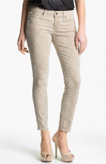Lucky Brand Charlie Print Skinny Jeans (Online Exclusive)