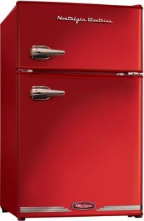 Refrigerator & Freezer, Nostalgia Electrics RRF 325RED Retro