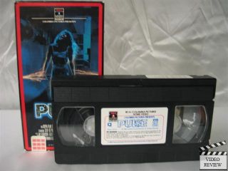 Pulse VHS Cliff de Young Roxanne Hart Joey Lawrence 043396650046