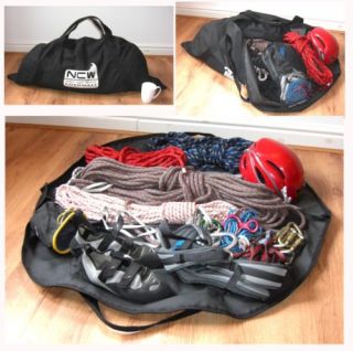 Really useful climbing gear kit & rope bag. Use this bag to carry lots