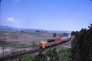  Duplicate slide DRGW 6001 w/ The Royal Gorge Colorado Springs 9/64