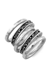 Lois Hill Stackable Sterling Silver Rings